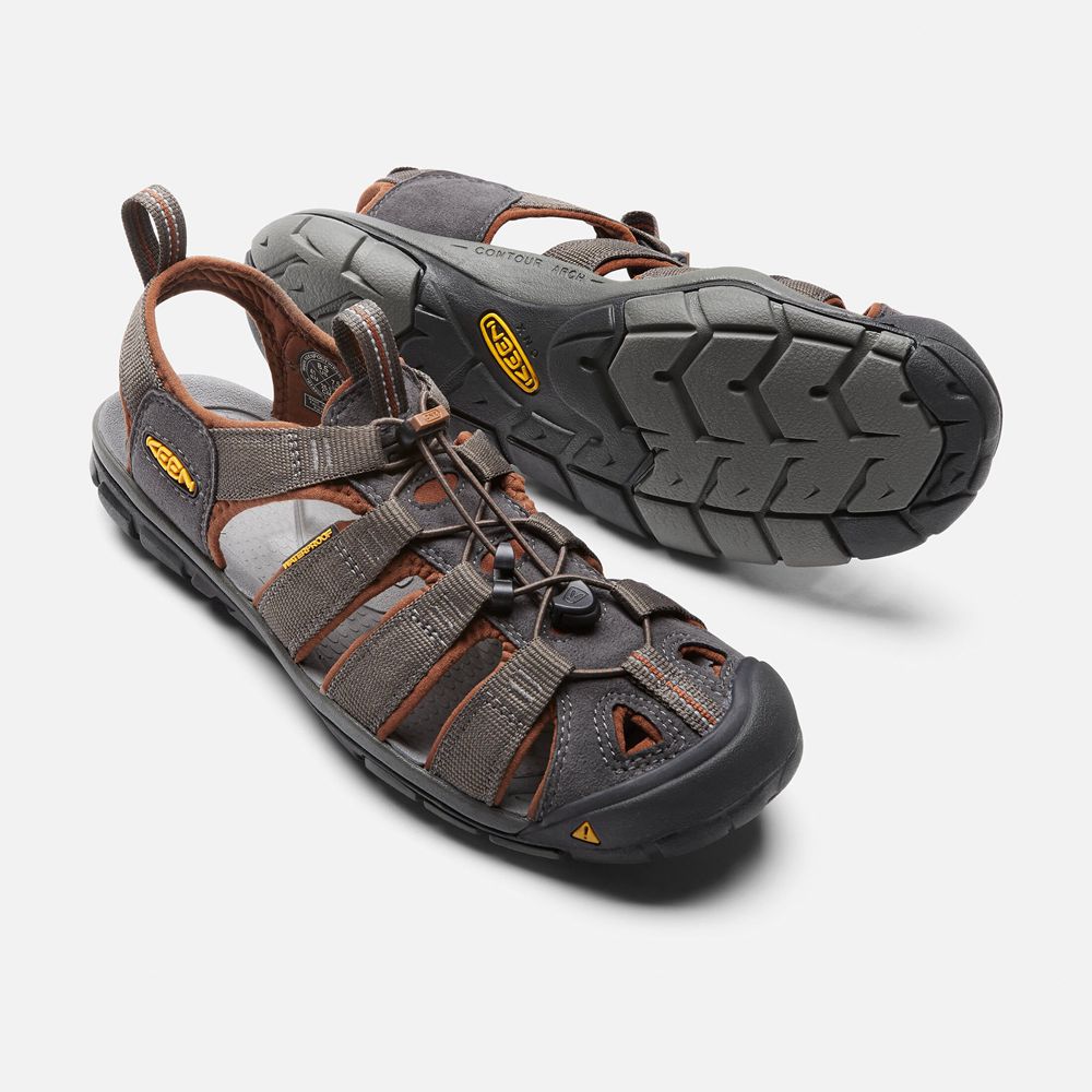 Keen Sandaal Heren Bruin - Clearwater Cnx - 70495-AITJ